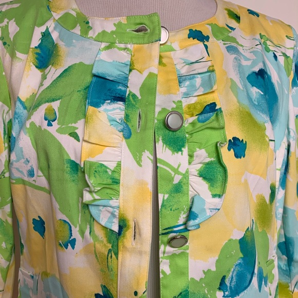 Kim Rogers Top or Lightweight Jacket. Size PL - Picture 4 of 8